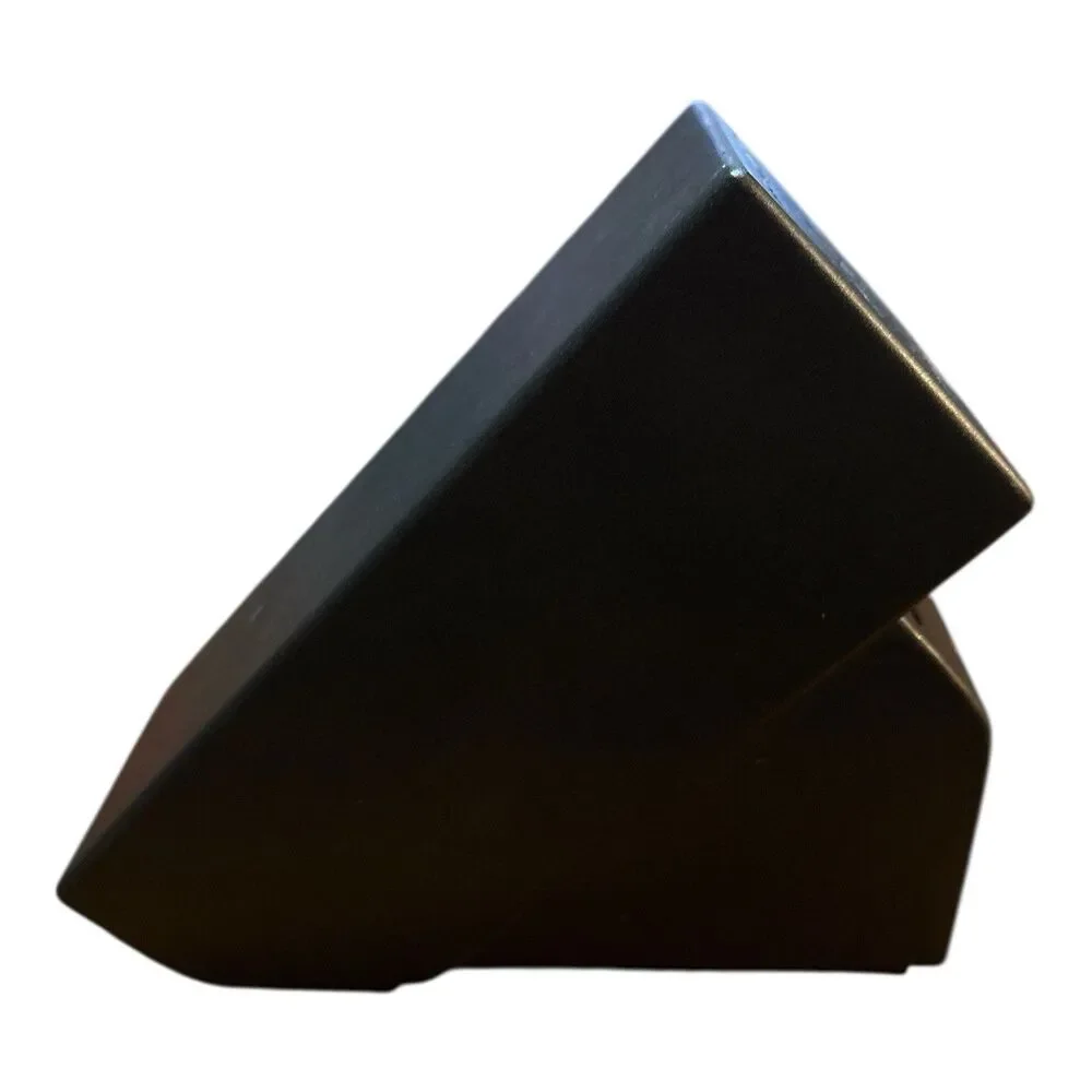 JA HENCKELS ZWILLING CHARCOAL BLACK 13 SLOT KNIFE BLOCK, BLOCK ONLY